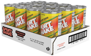 101685 - 12 Strawberry Banana 11oz SteelCase cans in a Tray