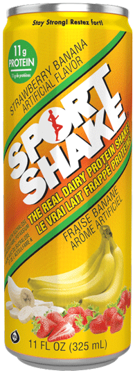 Fresa Plátano Sport Shake - Canadá